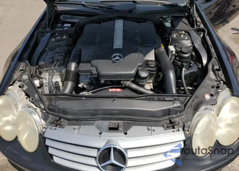 2005 Mercedes-Benz Sl 500 from USA, damaged, VIN WDBSK75F55F103653